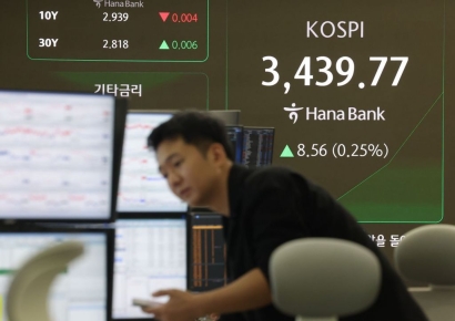 韓증시 장 초반 혼조세…코스피 강보합·코스닥 하락전환