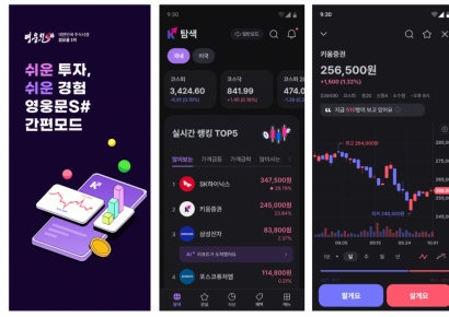 키움증권, MTS '간편모드' 출시…"투자를 더 간단하게"