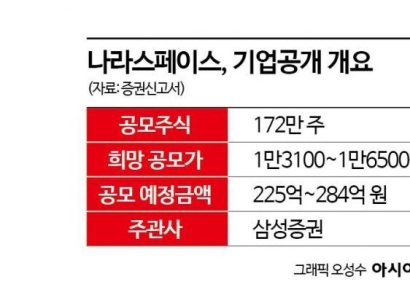 [증권신고서 읽는 기자]나라스페이스, 우주·항공 잔혹사 끊을까