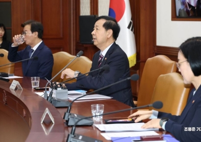 [포토] 소비자물가 동향 등 발언하는 구윤철 부총리