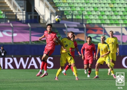 스페인 승리에 행운…한국 U-20 월드컵 4회연속 16강 진출
