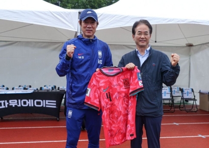이동환 시장, 축구국가대표팀 격려…"고양의 기운으로 승리하길"