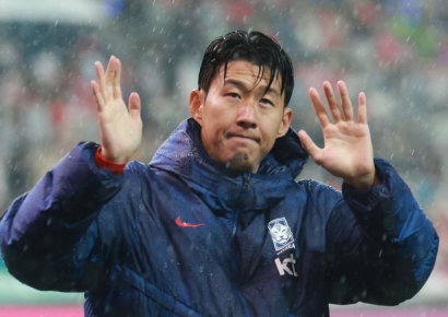 손흥민·이강인 있는데…홍명보호, 파라과이전 2시간 앞두고도 좌석 '텅텅'