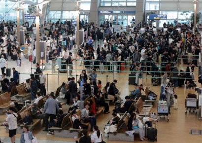 추석 황금연휴 174만명 이용…인천공항 기록 경신