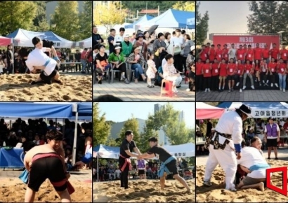 구미시, 자생형 시민축제 '고아읍민 씨름대회' 성황