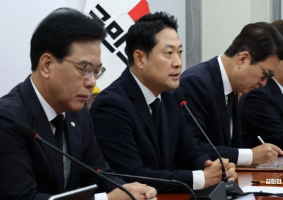 [포토] 장동혁 "민중기·김현지·봉욱 반드시 국감장 세우겠다"
