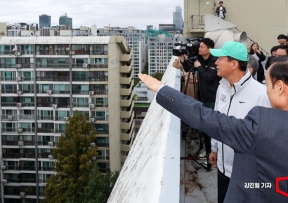 [포토] 은마아파트 찾은 오세훈 서울시장