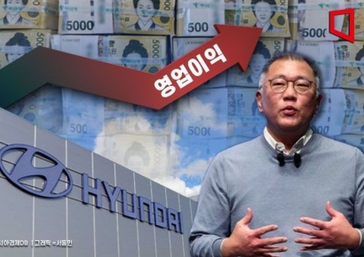 정의선 회장 취임 5년…현대차 영업익 5배 뛰었다