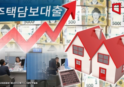 주담대 5개월 연속 상승…2년3개월 만에 '4.3%' 위로