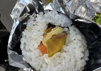 "이게 4000원짜리 김밥?"…제주 축제서 바가지 논란