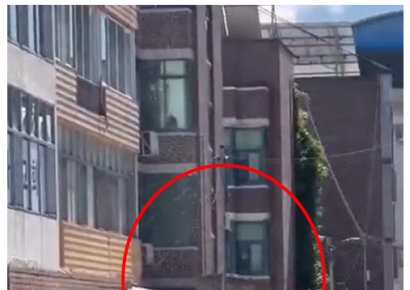 집에서 세차하는 방법?…옥상서 물 뿌리는 주민, 누리꾼들 '황당'