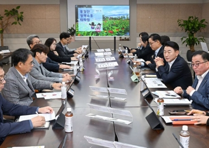 김동근 시장 "현안 협력·실행력 높여 안전하고 쾌적한 생활도시 조성"
