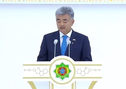 대우건설, 투르크 1兆 공장 착공…정원주 "현지 협력 강화"
