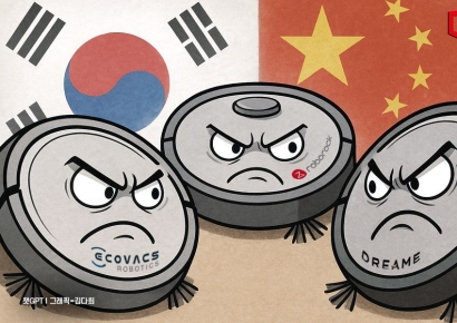 로보락 왕좌 '흔들'… 드리미·에코백스, 한국서 '中 로봇청소기 전쟁'