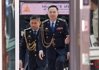 [포토] 스캠 범죄 대응 협력 방안 위해 경찰청 찾은 캄보디아 경찰청 차장