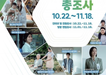 남원시, 22일부터 '인구주택총조사' 실시