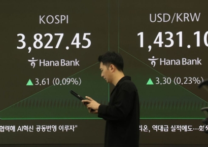 "엔화 약세가 강달러 촉발" 원·달러 환율 1430원 상회(상보)