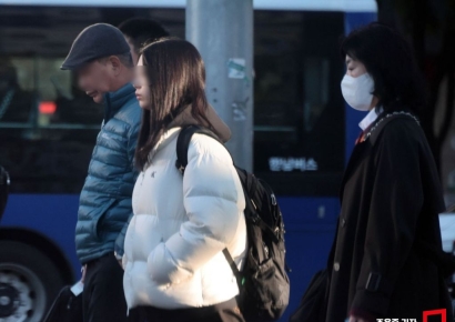 [내일 날씨]"따뜻하게 입고 가세요"…중부 -10도 안팎 강추위