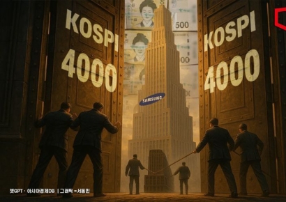외국인, 코스피 4000시대 열고 10만전자 밀고