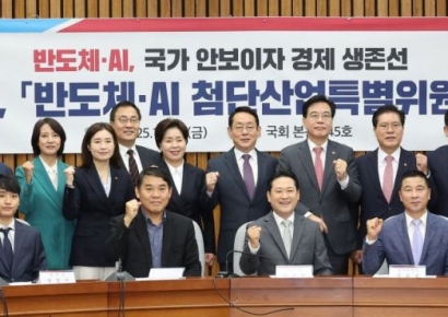 국민의힘, 내주 반도체·AI특위 본격 가동...반도체특별법 논의 속도