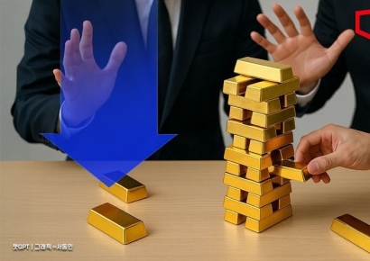 금값 뚝뚝 떨어지는데 오히려 "좋다" 외치는 전문가들 "내년엔 5000달러 간다"