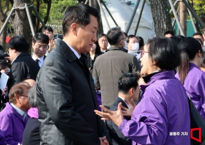 [포토] "오세훈 시장님은 자격 없습니다"
