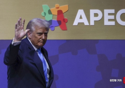 [포토] APEC CEO 서밋 참석한 트럼프 대통령