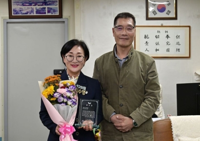 김수영 광주 서구의원, 양동복개상가 상인회 '감사패'