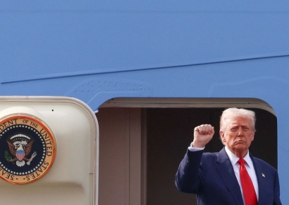 트럼프 "너무 바빠 김정은 못 만나…다시 오겠다"