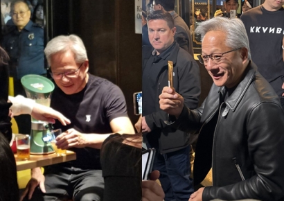 "300억짜리 광고를 무료로 했네"…젠슨 황이 들자 테라·정관장도 특수 기대