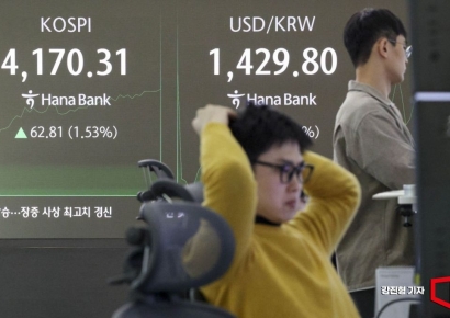 [포토] 코스피, 장중 기준 최고치 재차 경신