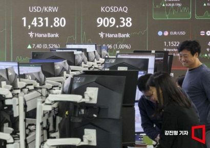 [포토] 4200 향해 달리는 코스피