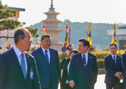 中관영지 "李대통령 방중, 올해 첫 해외순방…높은 중요성 반영"