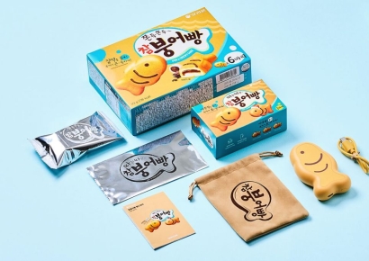 '참붕어빵 손난로' 들고, '너구리 키링'…식품社, '맛'보다 '감성'을 판다
