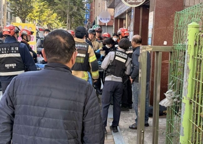 재개발조합 사무실서 전직 조합장 흉기난동…3명 중상(종합)