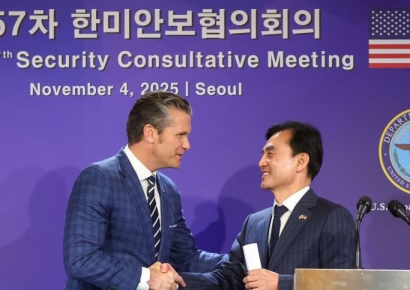 한미, 핵잠수함 도입 협력·전작권 전환 속도…국방비 3.5% 증액 공감