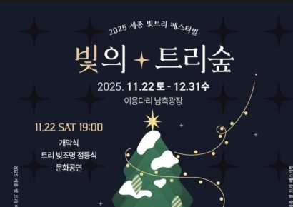 "Despite Budget Cuts for Light Festival"... Sejong Citizens Raise Funds to Hold Light Tree Festival