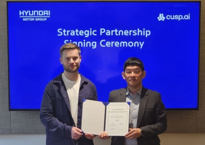 "Securing Next-Generation Materials with AI Technology"... Hyundai Motor Partners with UK AI Startup