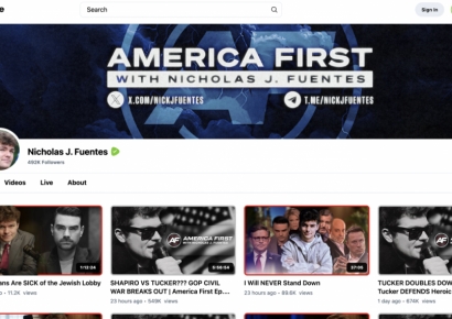 Far-Right Influencer Who "Admires Hitler" Sparks Division Within U.S. Conservatives