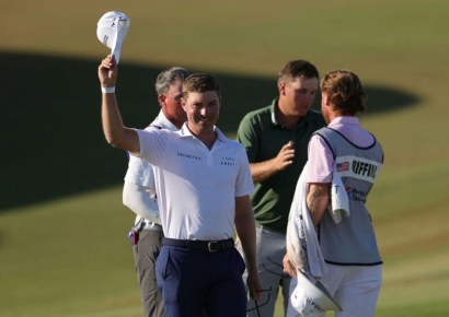 Griffin Celebrates Third Win of the Season