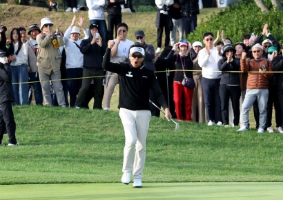 Park Sanghyun, Two-Time Champion in His 40s, Jumps from 525th to 379th in World Rankings