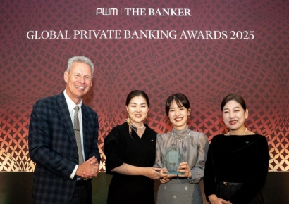 하나은행, 더 뱅커·PWM 선정, '2025 대한민국 최우수 PB은행' 수상