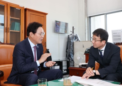 내년 국비 확보 나선 박완수 경남지사 "현안 추진 위해 국회 협력 절실"