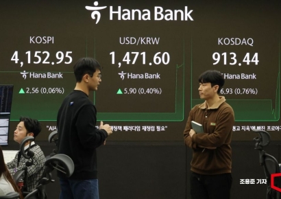 [포토] 원/달러 환율 상승 출발