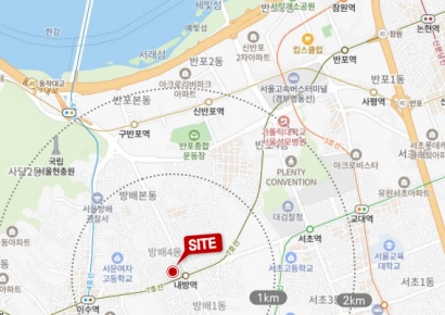 Korea Land Trust Designated as Project Implementer for Gangnam's First Trust-Based Redevelopment: 'Naebang Station Transit-Oriented Development Project'