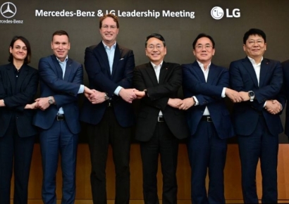 Mercedes-Benz Chairman: "LG Is a Unique Company... Discussing Cooperation on AI and Energy Storage"