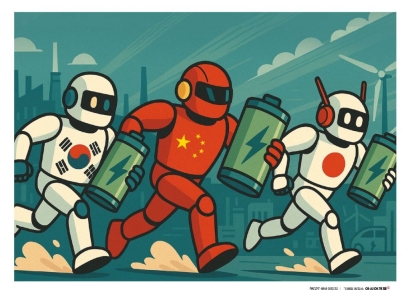 K배터리 전기차 점유율 3.5%P 하락…삼성SDI는 2계단↓