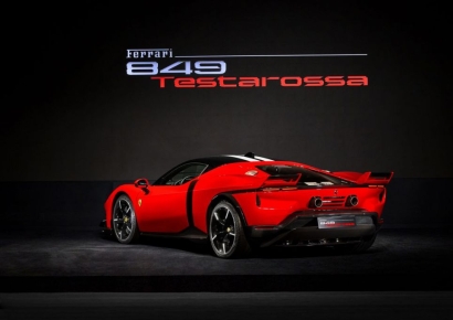 "The Boldest Ferrari Supercar"... 1,050-Horsepower '849 Testarossa' Unveiled for the First Time