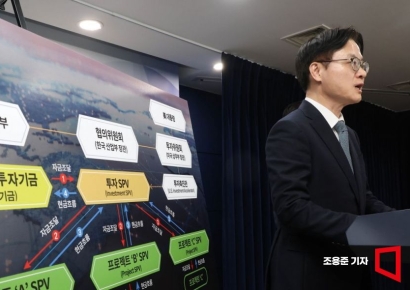 [포토] 김정관 장관, 한미 관세협상 관련 브리핑