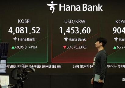 [포토] 코스피 4100선 탈환 시도